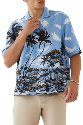 Lars Short Sleeve Hawaiian Shirt