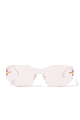 Fendigraphy Square Frameless Sunglasses