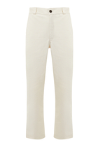 Artists Organic Cotton-Canvas Trousers