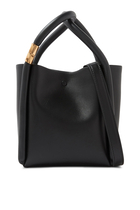 Lotus 14 Leather Top-Handle Bag