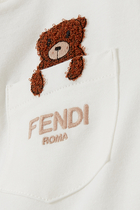 Embroidered Bear in Pocket T-shirt