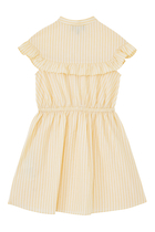 Kids Seersucker Striped Dress