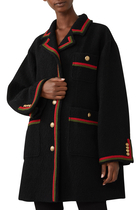 Tweed Wool Coat