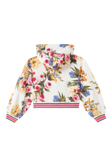 Kids Floral Hoodie