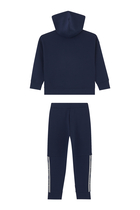 Kids Eagle Logo Tape Tracksuit Set