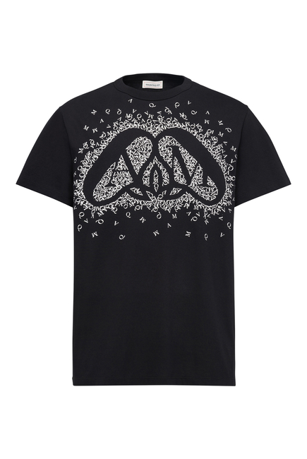 Exploded Charm Print T-Shirt