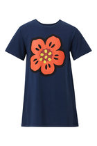 Kids Logo Flower Dress