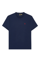 Embroidered-Logo Cotton T-Shirt