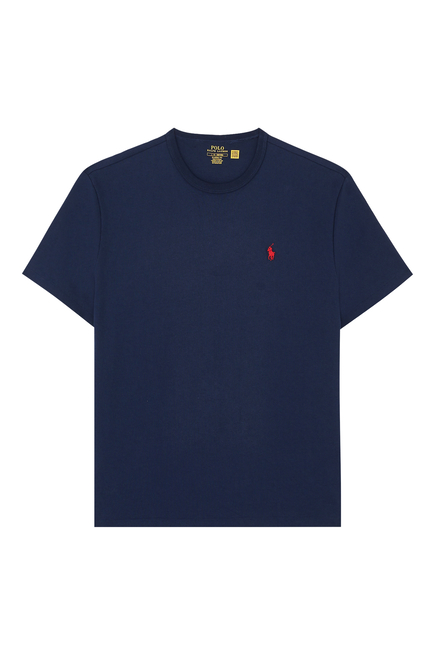 Embroidered-Logo Cotton T-Shirt