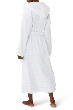 Designer Robe: White Waffle Robe PATTERN x SERGIO HUDSON – Pattern Beauty,  robe 