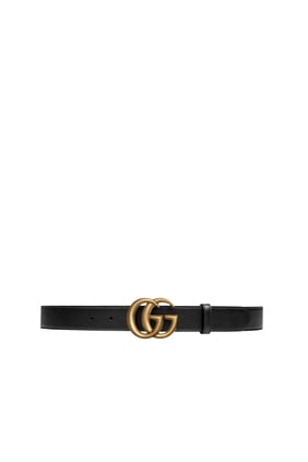 Double G Leather Belt