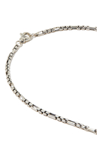 Open Station 24in Box Chain Necklace, Sterling Silver