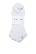 Combed Cotton Trainer Socks, Set of Three