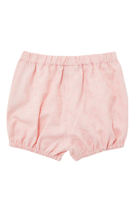 Baby GG Cotton Jacquard Trousers