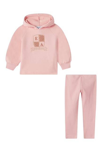 Kids Logo Hoodie & Leggings Set