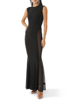 Sleeveless Fishtail Gown