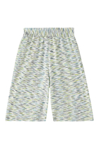 Kids Zigzag Cotton Shorts