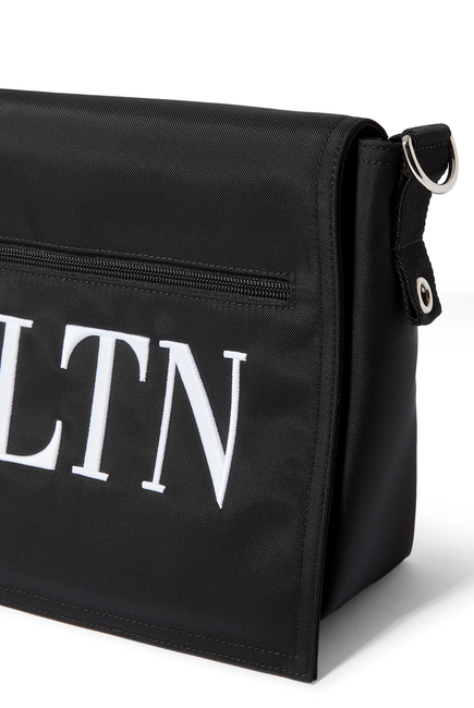 VLTN Logo Cross Body Bag