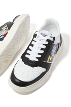 Panelled Low-Top Sneakers