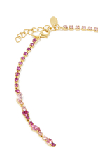 Antonia Necklace, 18k Gold-Plated Brass