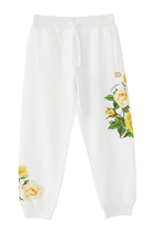 Kids Floral Jogging Pants