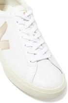 Esplar Logo Metallic Low Top Sneaker:White :41