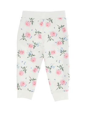 Floral Track Trousers