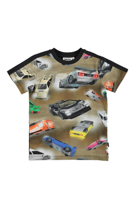 Multi Color Car T-Shirt