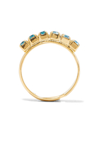 Salome Two-Tone Crystal Ring