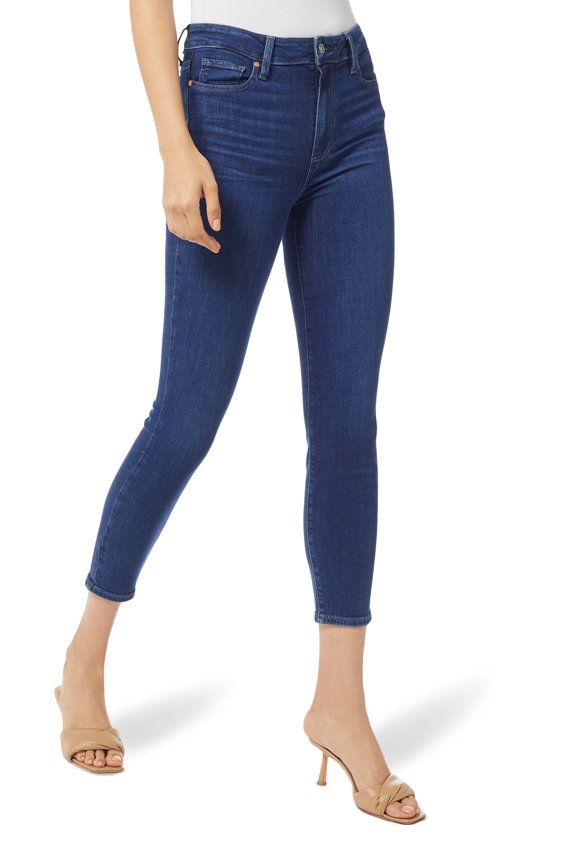Buy Paige Hoxton Cropped Skinny Jeans 