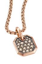 Roman Amulet, 18K Rose Gold & Diamonds