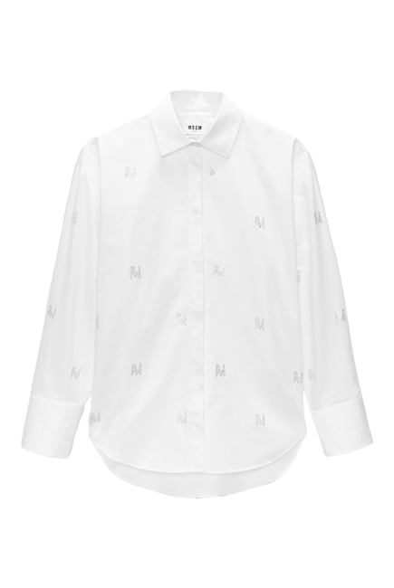 Logo Embellished Shirt