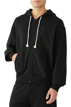 Hooded Zip Sweater