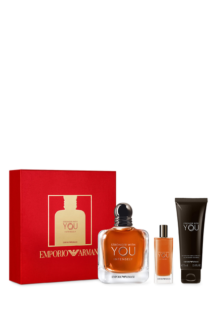 Buy Armani Stronger With You Intensely Eau de Parfum Gift Set for Mens ...