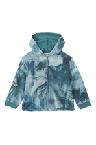 Palm Tree Print Hoodie