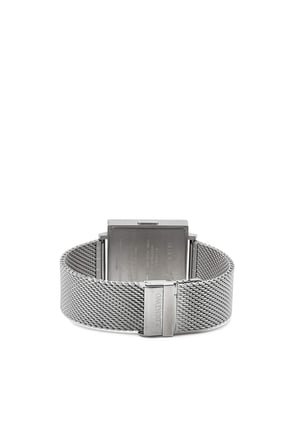 W39 Fine Steel Arabic Milanaise Strap Watch
