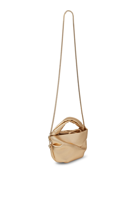 Bonny Nappa Bag with Twisted Handle