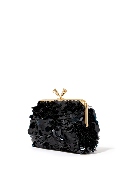 Maud Embellished Tassel Clutch