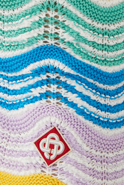 Wave Crochet Skirt