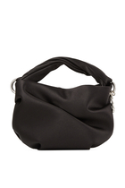 Bonny Black Satin Bag