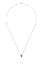 Quatre Classique Mini Pendant, in Yellow Gold, Pink Gold and Brown PVD