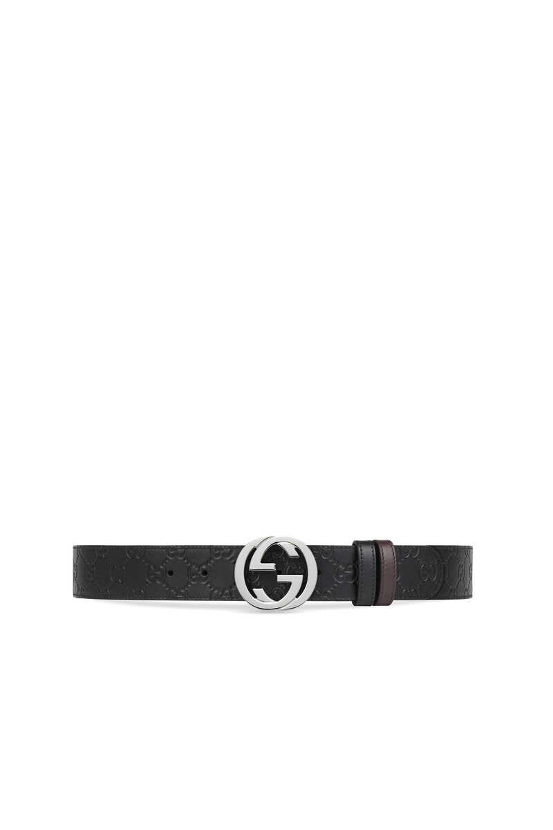 Buy Multi-color Gucci Reversible GG Supreme Belt - Mens for AED 2100.00 Belts | Bloomingdale&#39;s UAE