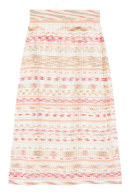 Knit Midi Skirt
