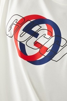 Logo Print Cotton Jersey T-Shirt