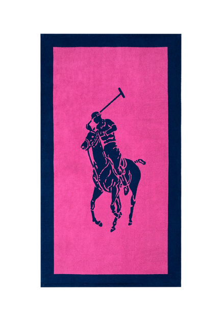 Polo Jacquard Beach Towel