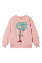 Kids Graphic Cotton Sweatshirt