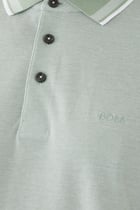 Oxford Cotton Piqué Polo Shirt