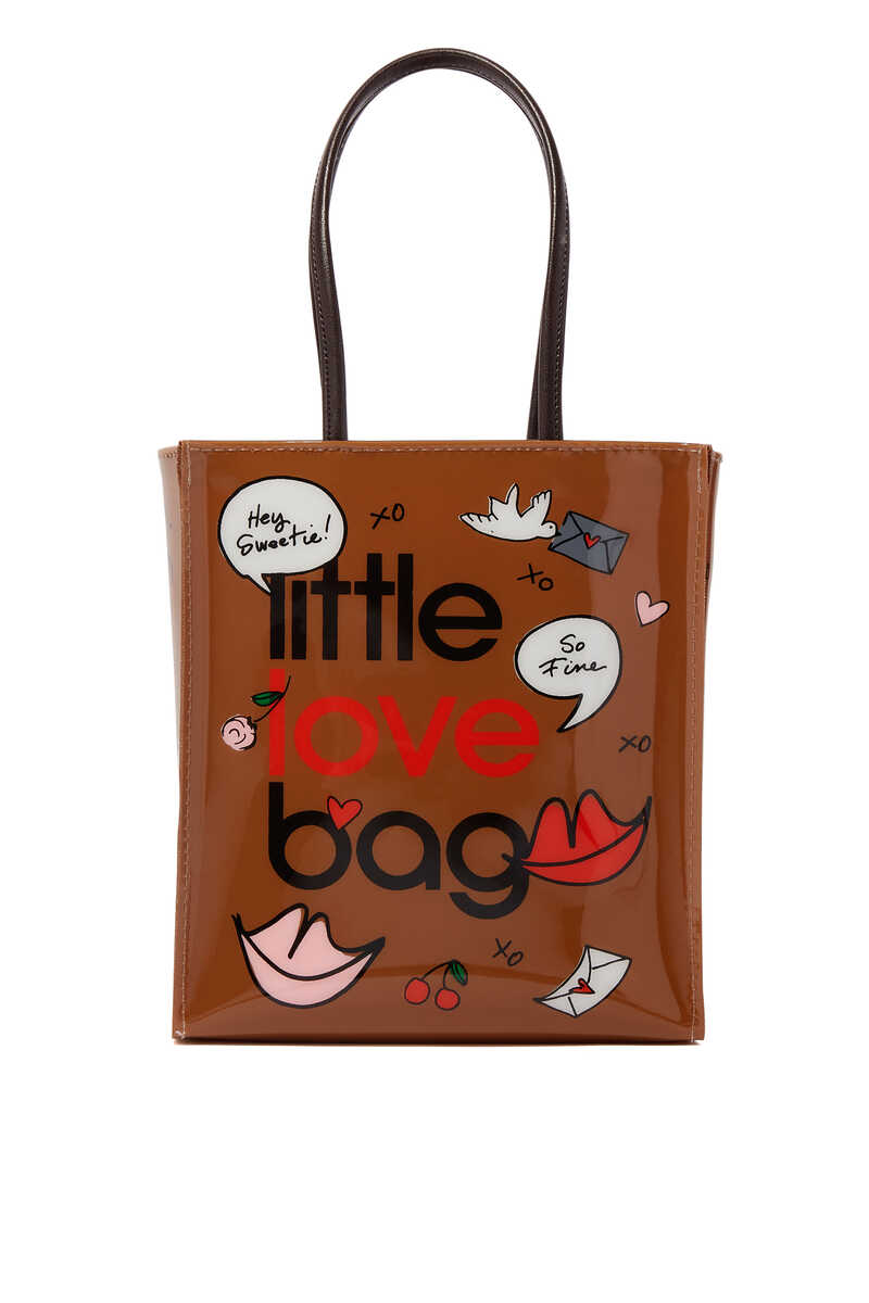 Buy Brown Bloomingdales Private Label Little Love Tote Bag - Home for ...