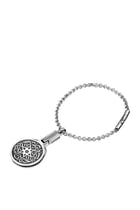 Seal of Solomon Keychain, Sterling Silver