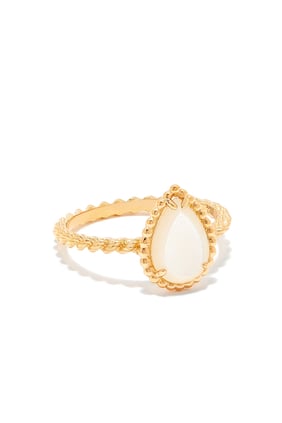 Serpent Bohème Mother of Pearl Ring